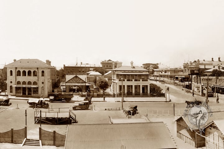 Panoramic View of Semaphore Township, South Australia, 1925