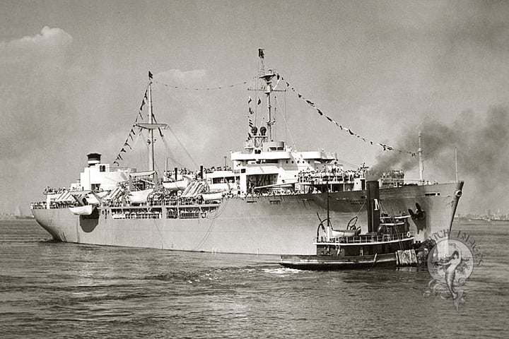 SS General Muir: Post-War Migrant Transport Ship, 1950