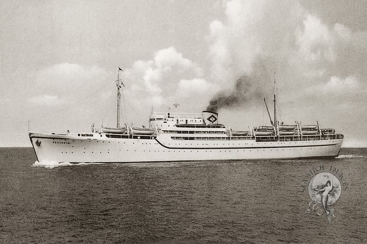 MS Skaubryn: Norwegian Migrant Ship, 1951