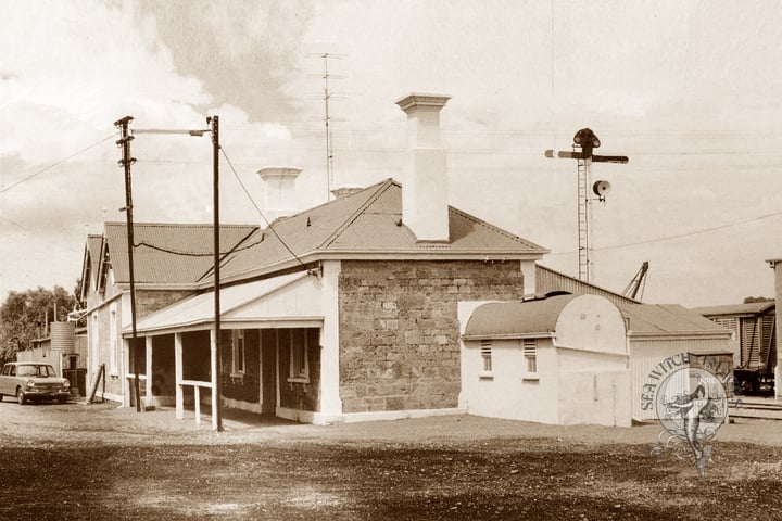Blyth Railway Station Building, South Australia, 1971